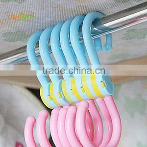 3Pcs/Set Factory Direct China Plastic Coat Wall Hanger Hook thumbnail-2