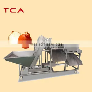 Onion Cutting Slicer Peeler and Peeling Processing Production Line Machine thumbnail-3