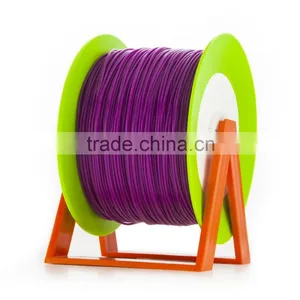 Pla 3d Printer Material Violet Filament With the New Spool Convertible Into a Coat Hanger. Spool Holder Included. thumbnail-2