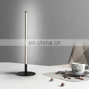 Home Decor Modern Luxury Bedside Acrylic Shade Metal Table Lamps Reading Lamps for Bedroom thumbnail-5