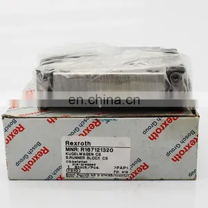 R167121420 Rexroth Ball Rail Runner Block Rexroth Linear Bearing thumbnail-1