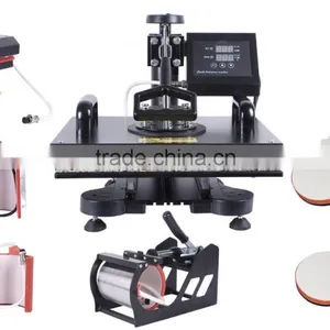 7 in 1 Combo Heat Transfer Press Heat Transfer Film Printing Machine thumbnail-2