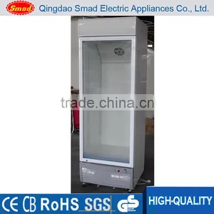 Single Glass Door Vertical Beverage Refrigerator Display Cooler thumbnail-4