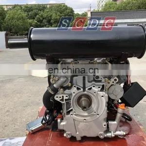 2 Cylinder V Type 4 Stroke SCDC EV80 Water Cooled Diesel Engine thumbnail-4