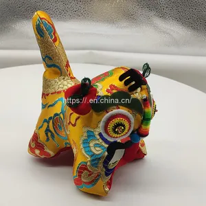 Chinese Traditional Handicraft Cloth Lucky Tiger Handmade Gift thumbnail-1