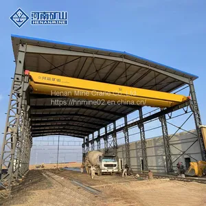 KSSL New Type Electric Hoist Double Girder Bridge Crane 18.9m Span A5 Work thumbnail-3
