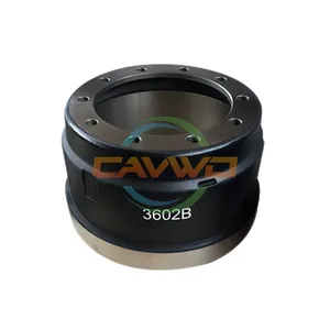 3602B FUWA Truck Auto Spare Parts Brake Drum thumbnail-2