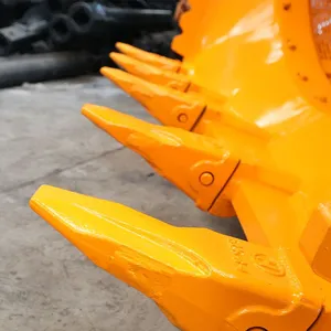 High Quality Excavator Attachment Sand Soil Screening Bucket Rotary Screening Bucket thumbnail-2