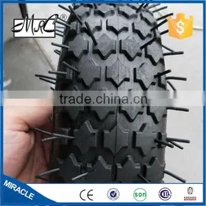 Made In CHINA Pneumatic Wheel Wheel Type Small Wheelbarrow Tire 10x 4.10/3.50-4 thumbnail-1