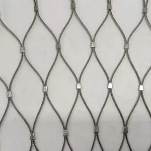 Stainless Steel Rope Mesh for Zoo Enclosures and Animal Habitats, Providing Secure Containment thumbnail-5