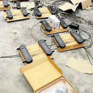 Infrared Beam 2-beams Break Alarm Solar Power Wireless Security HB-T001Q2 Driveway Intruder Alarm Anti Theft thumbnail-1