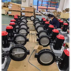 Reliable Pneumatic Double Eccentric Butterfly Valve for Municipal Engineering and Oil Industry, DN50-DN1200 Size Range thumbnail-5