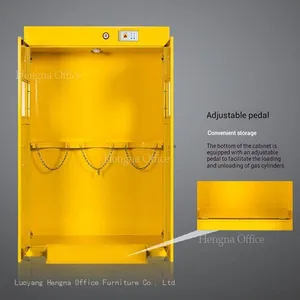 Heavy Duty Gas Cylinder Enclosure- GCE363 With Impact Resistance & Automatic Venting for Aerospace Maintenance Hangar thumbnail-2