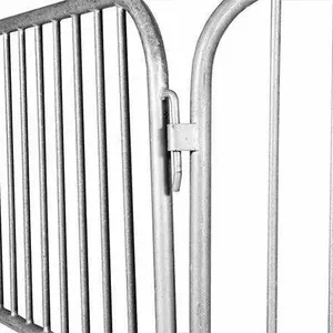 6ft Hot Sale Security Portable Steel Construction Safety Barriers and Concert Crowd Control Barricade thumbnail-2