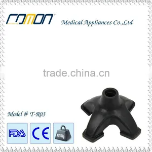 Quad Trusty Cane Rubber Tip Non-skid Four Legs thumbnail-2