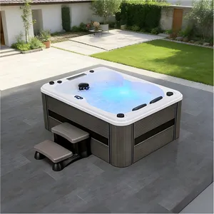 AndorraWhirlpool Tub With Constant TemperatureConstanttemperatureheatingensuresacomfortablesoakingexperienceallyearround. thumbnail-1