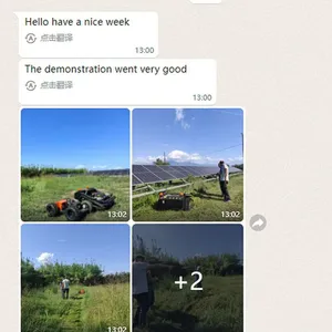 VTW550-90 Remote Control Grass Cutting Machine Self-Charging System Adjustable Cutting Height Outdoor Lawn Equipment thumbnail-4