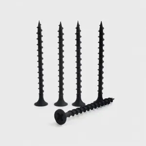 Zinc Plated Drywall Screws Coarse Thread for Wood Framing, 13mm-100mm Full Sizes, High Hardness. thumbnail-1