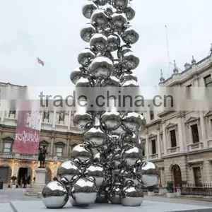 Stainless Steel Outdoor Sculpture thumbnail-1