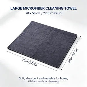 Ready To Ship Microfiber Cleaning Cloths Bulk Pack, Assorted Multi‑Color Super Absorbent Non‑Scratch Household Rags thumbnail-4