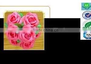 LS-007 Artificial Flower Used for Decoration(rose,peony,narcissus,clove) thumbnail-1