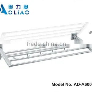 High Quality Bathroom Hardware Accessory Stainless Steel Commercial Stainless Steel Towel Rack thumbnail-1