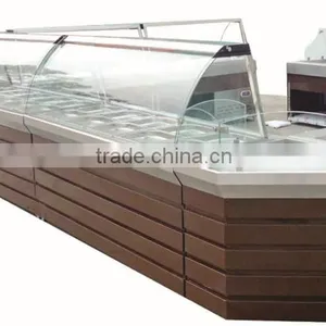 APEX Commercial Supermarket or Store Coffee Color Deli Showcase thumbnail-1