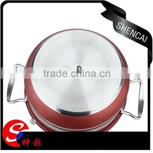 Kitchen Accessories Stainless Steel Capsule Bottom Cookware Set / Colored Cooking Pot / Stock Pot Set thumbnail-5