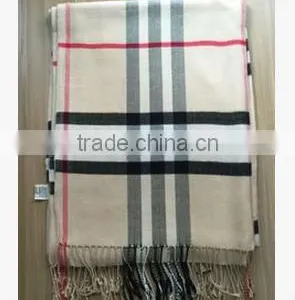 High Quality Fashionable Cotton Cashmere Imitation Tassel Scarf thumbnail-5