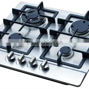 Anti Finger Print Surface 4 Burner Built in Gas Cooker With CE thumbnail-2