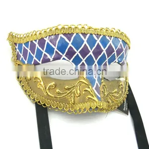 Shape Face Mask With Halloween Mask Half Face Female Costume Party Princess of Venice thumbnail-3