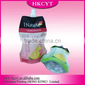 Custom Shaped Food Grade Baby Food Spout Pouch Bag thumbnail-6