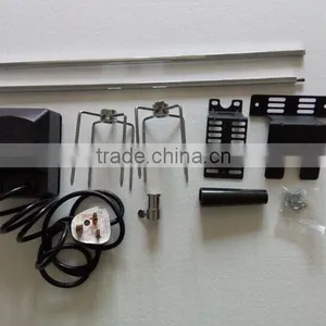 36" Universal BBQ Rotisserie Kit CE Motor With UK Plug thumbnail-2