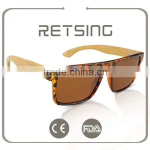 2015 OEM Bamboo Wooden Polarized Sunglasses Cheap Wholesale Sunglasses China Custom Logo Promotional Sunglasses Factory thumbnail-1