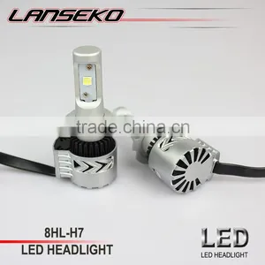 Excellent Waterproof Led Car Light Single Beam H7 Led Headlamp 3000LM per Bulb thumbnail-1