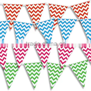 Triangle Decorative Flags Banners for Party thumbnail-1