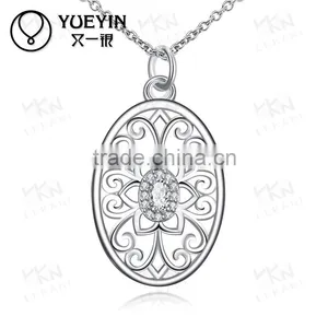 Jewelry Silver Chain Necklace Trendy Women Necklace Jewelry Wholesale Fashion Jewelry thumbnail-1