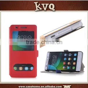 New Ultra Slim View Window Flip PU Leather Case Cover For Huawei Honor 4A thumbnail-4