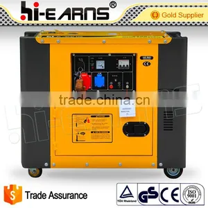 Low Price 5KVA Detachable Type Three Phase Silent Diesel Generator thumbnail-1