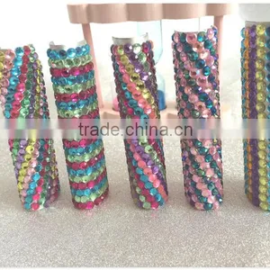 RAINBOW PATTERN GLITTER LIGHTER CASE FOR REGULAR BIC thumbnail-4