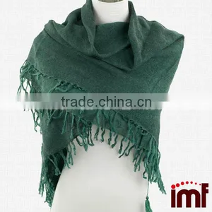 Woolen Scarves,Woolen Shawl,Wool Shawl,Green Scarves Green Shawl thumbnail-2