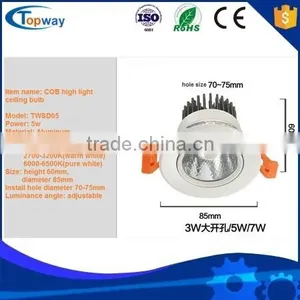 2016 New Come 50000hrs Working Time 25w Warm White Led Ceiling Spotlight thumbnail-1