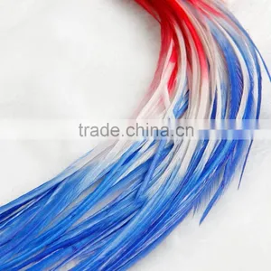 New Arrival Beautiful Ombre Real Hair Feather Extension thumbnail-3