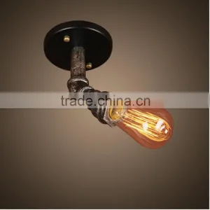 DIY Metal Pipe Pendant Light With Metal Pipe Light Fixture thumbnail-5