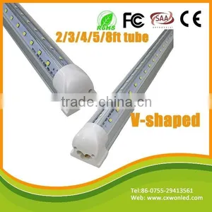 Double PCB Led Tube Integrated Led Tube V Shape T8 Led Tube Cooler Light thumbnail-1