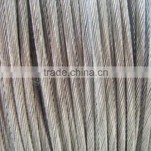 9.53mm ( 7X 19) GALVANIZED - DIN 2078 Galvanized Steel Wire Rope thumbnail-1