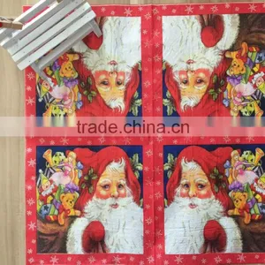 Virgin Wood Paper Napkin Christmas Printed Napkin thumbnail-3