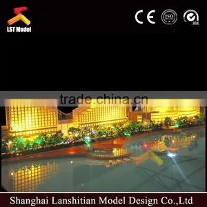 1:150 Scale Apartment Building Modern House Models thumbnail-1