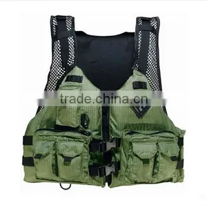 100% Polyester Work Vest Pfd Wholesale thumbnail-2