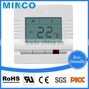 Digital LCD Screen Floor Heating Programmable Thermostat thumbnail-1